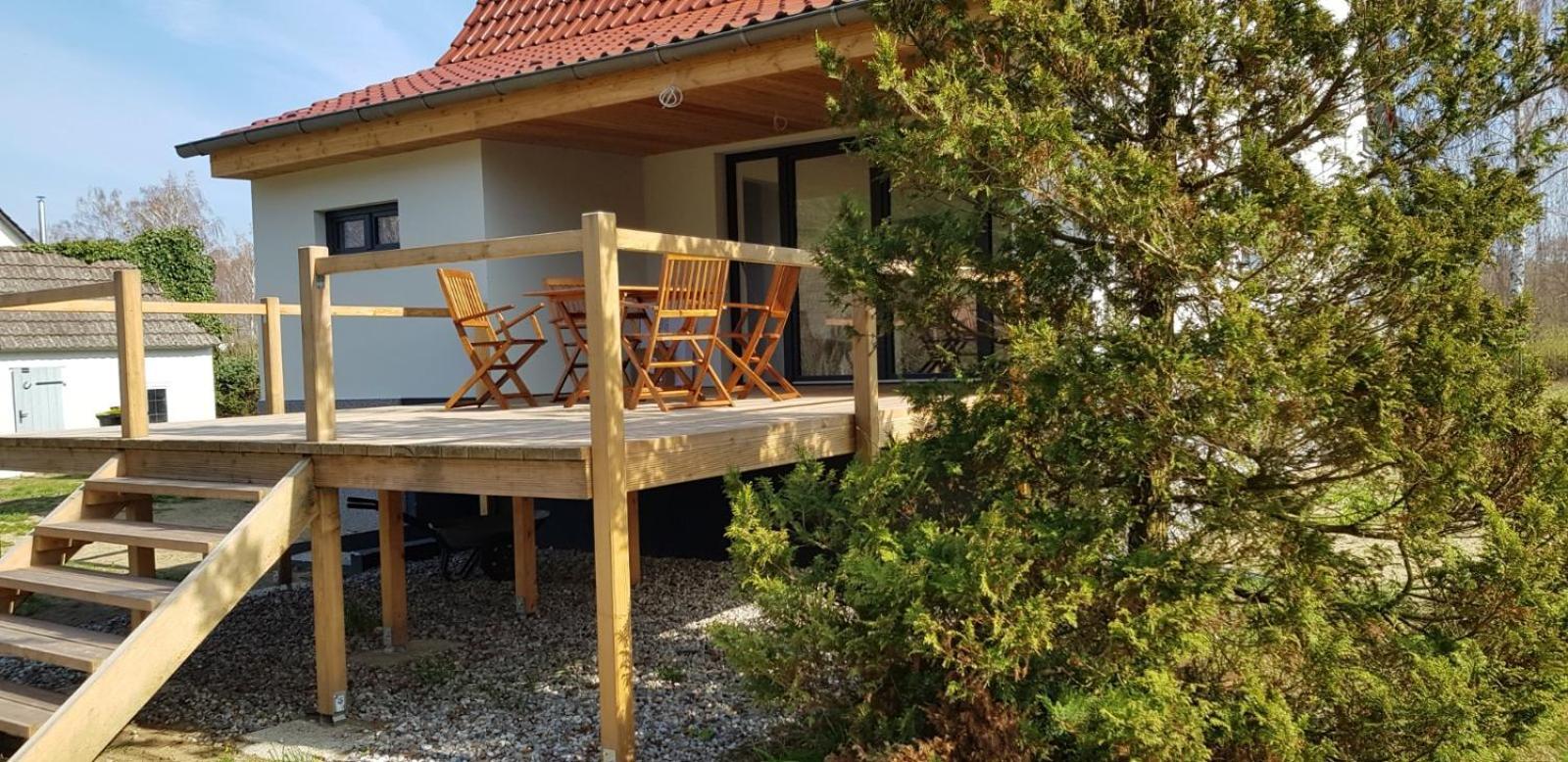 Mecklenburgische Seenplatte - Fh Mit Optionalem Steg Und Ruderboot Grosszerlang Luaran gambar